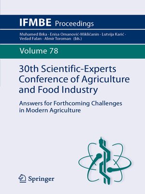 cover image of 30th Scientific-Experts Conference of Agriculture and Food Industry